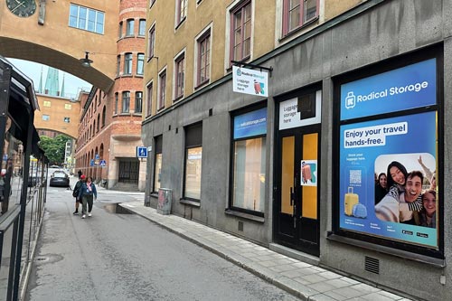 Luggage storage in Stockholm